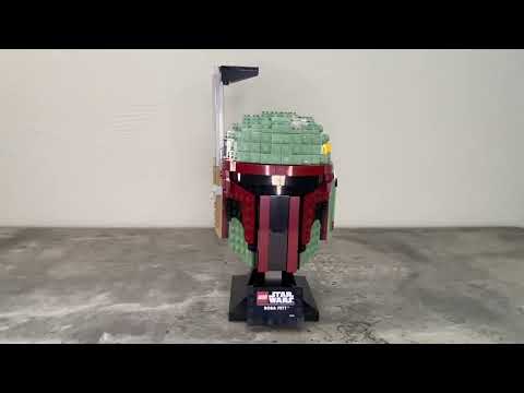 Boba Fett LEGO head speed build