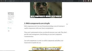 Let's talk about Web Components!