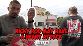 NICKY ROD CAN’T SAY NO TO IN-N-OUT (HE’S NOT SUPPOSED TO EAT IT)