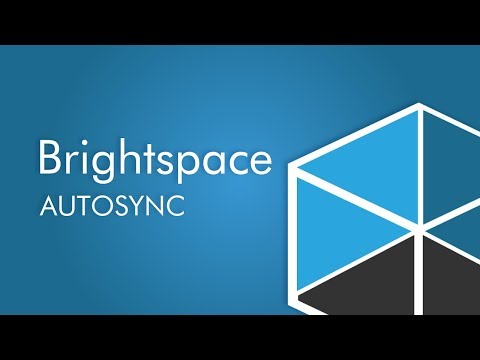 Brightspace AutoSync Integration