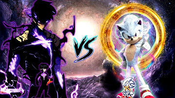 Sung Jin Woo OP (Solo Leveling) VS Sonic Chaos V4 JVL OP (all form) in Jump Force Mugen