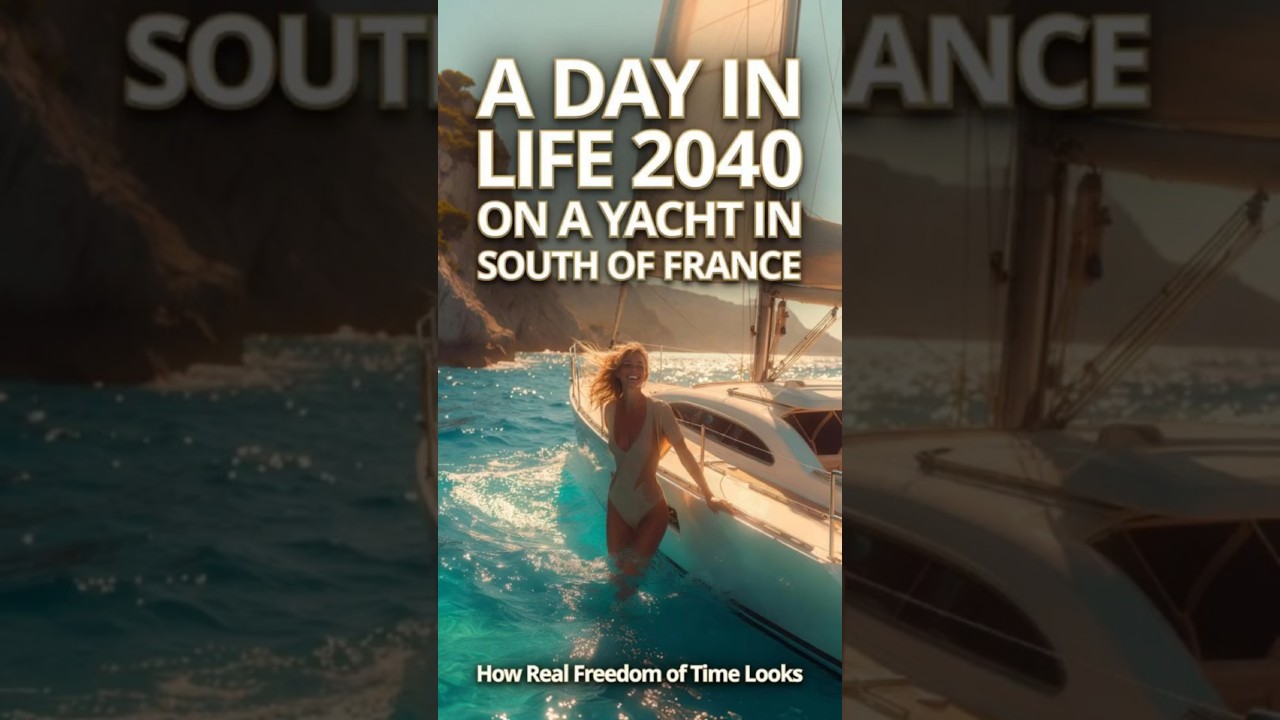 A Day in the Life of 2040 on a Yacht in the South of France - What Free Time Looks Like