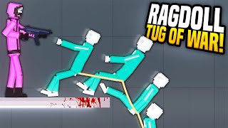 Extreme SQUID GAME Tug of War - People Playground Gameplay screenshot 3