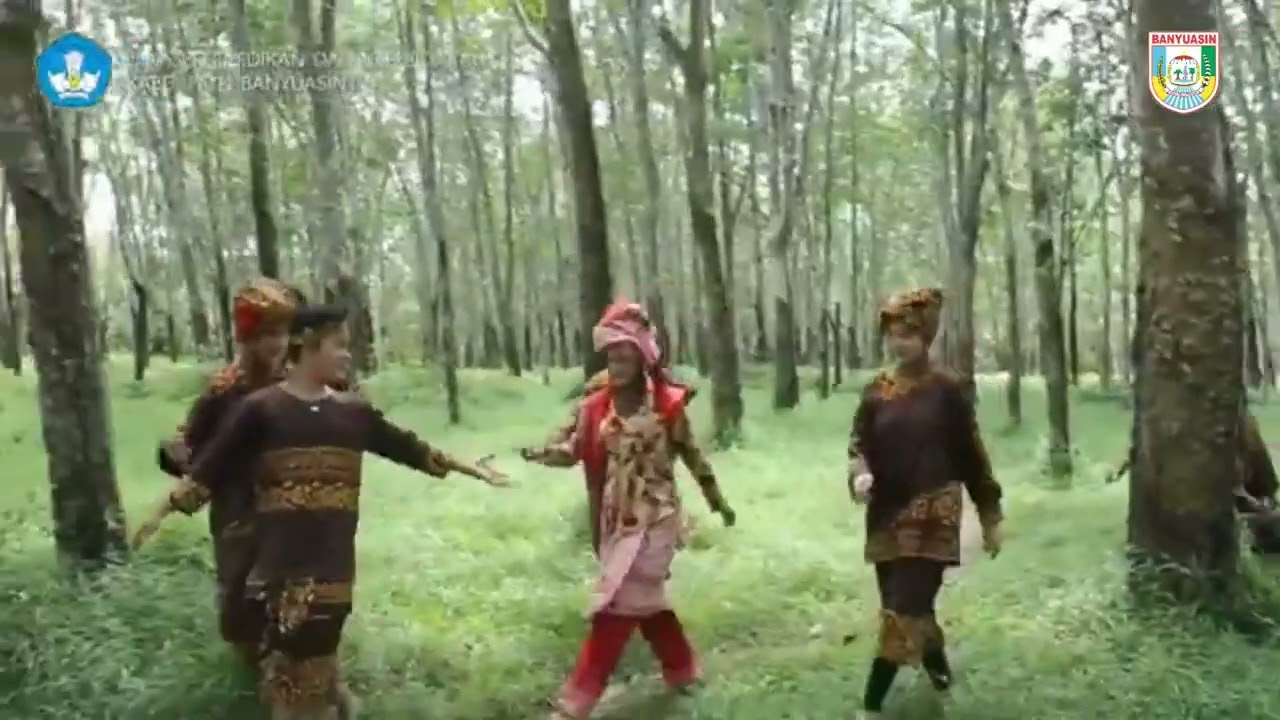 WITH TEXT || GOYANG MANTANG || LAGU DAERAH KABUPATEN BANYUASIN