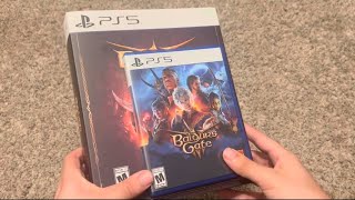Baldur's Gate 3 Deluxe Edition PS5 Unboxing