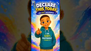 I Am God’s Masterpiece 🎨✨ | Ephesians 2:10 (NLT) | Bible Verse for Kids