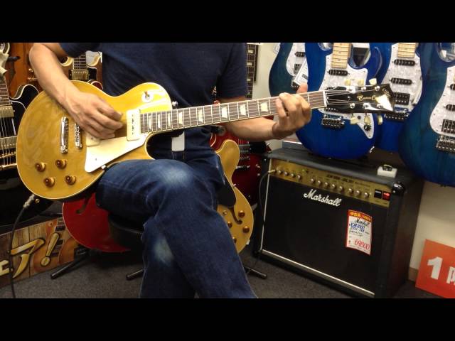 momose レスポール カスタム　p-90 momose MLS1-STDⅡ/R P-90 【商品紹介@Guitar Planet】 - YouTube
