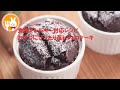 君とごはん【食物アレルギーレシピ】おやつが楽しみ蒸しチョコケーキ【卵・乳・小麦不使用】