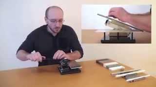 Flipsharp, Knife sharpening demo