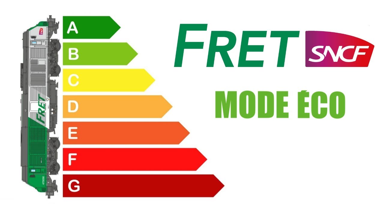 Economies d'énergie trains de FRET SNCF : l'éco conduite c'est moins chiant !