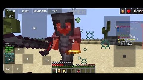 I had to use my subscriber texture pack in pojav !