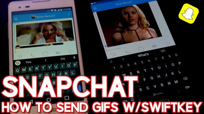 How to Send Snapchat GIFs