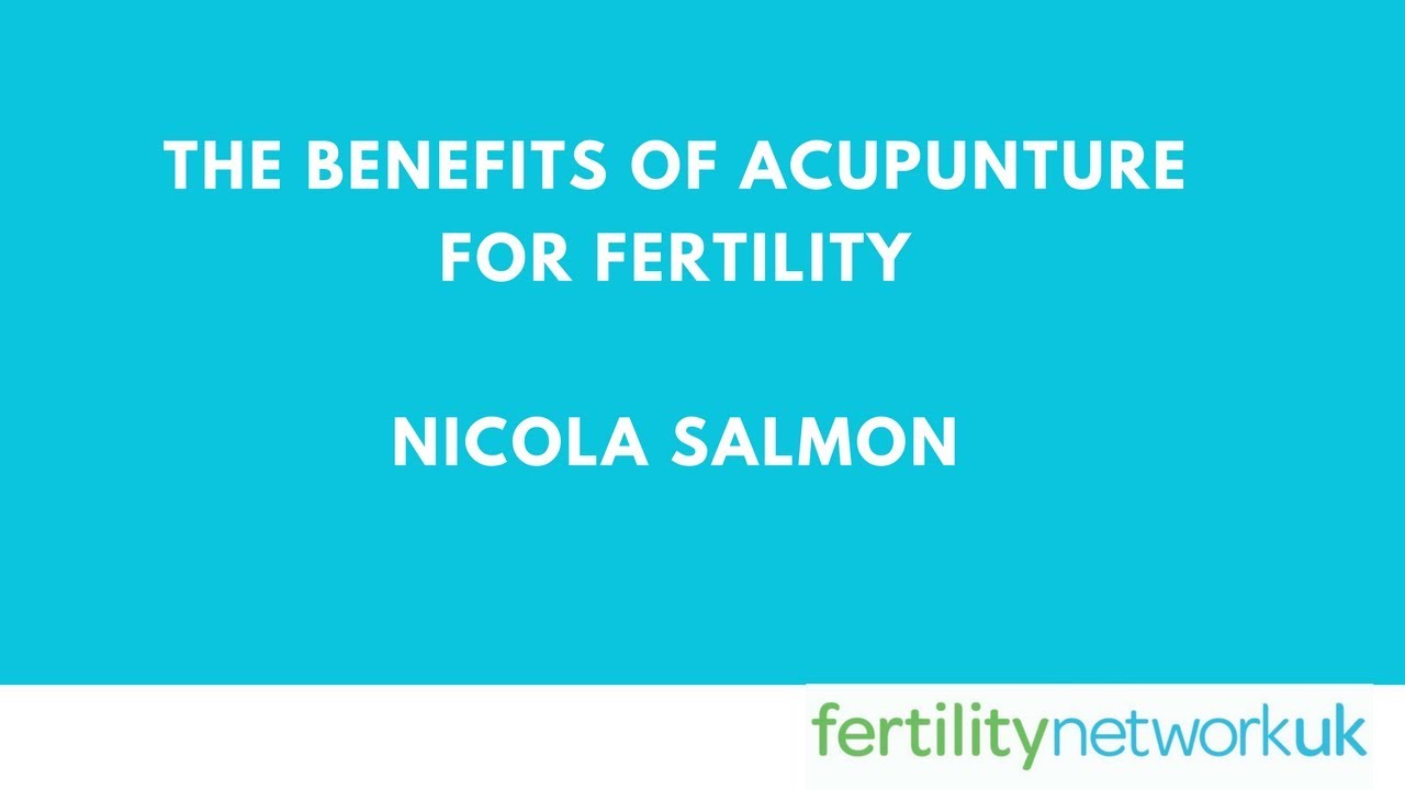 The benefits of acupuncture for fertility