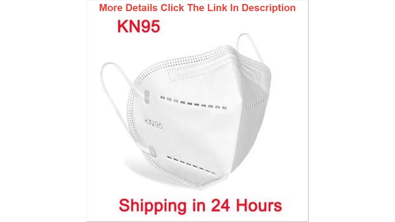 Fast Shipping KN95 5 Layers Filtering Facial Face Masks Dustproof Safety Nonwoven Earloop Disposab