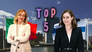 Top 5 Female Prime Minister / President | Best Female Leaders around the Globe