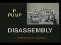 BOSCH P-Pump Disassembly