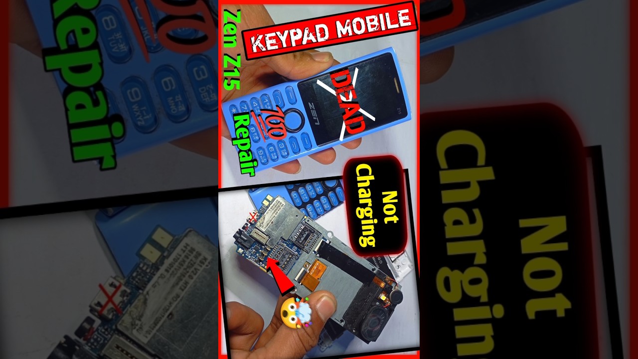 😳 How To Repair Keypad Mobile 