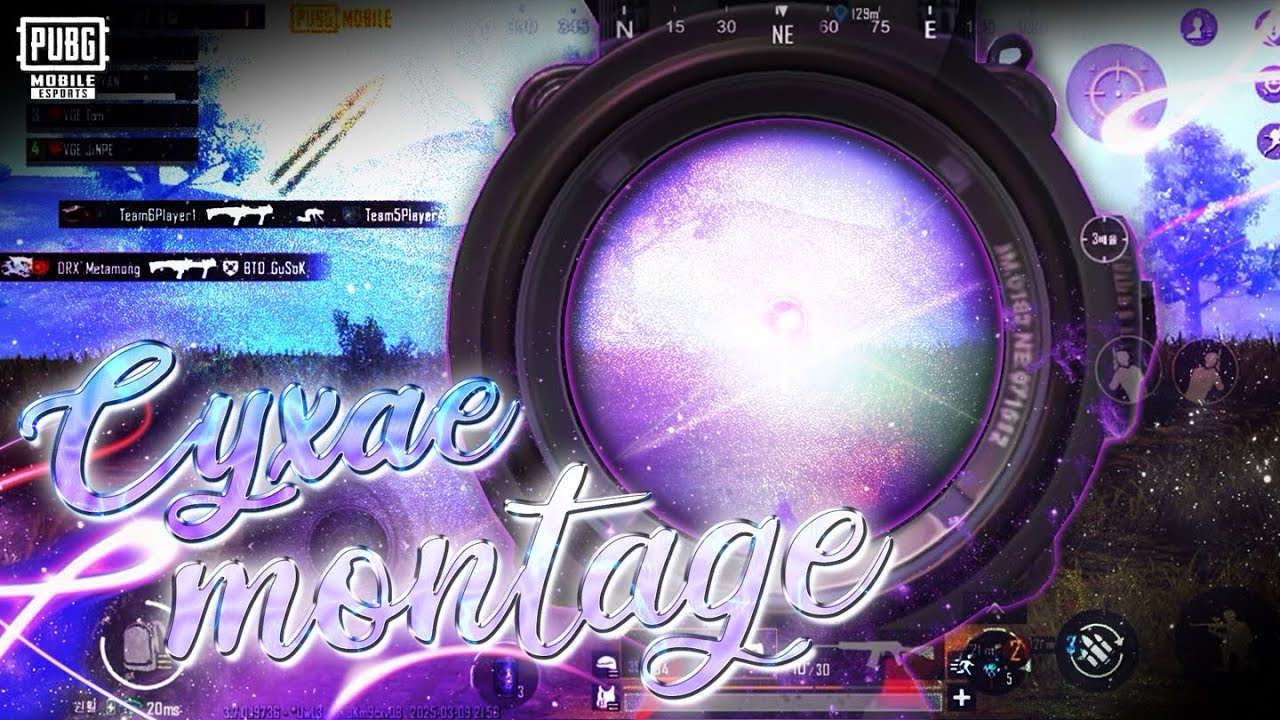 “Cyxae" l PMPS l PUBG M l 4Finger + Gyro l 모배 매드무비 l Cyxae