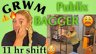 GRWM Publix Bagger edition! +Live Footage! (114 degree heat)⚠️