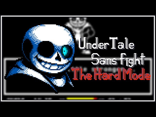 Hard Mode sans by cu (every attack need 1000 years for finish