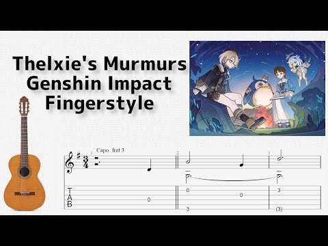 Thelxie's Murmurs (Fingerstyle) - Genshin Impact