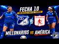 EN VIVO: MILLONARIOS FEMENINO VS AMÉRICA, FECHA 10, LIGA FEMENINA BETPLAY DIMAYOR 11/05/2026