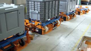 Routenzug Still Liftrunner B-Rahmen Mit Zentrierung Der Ladung