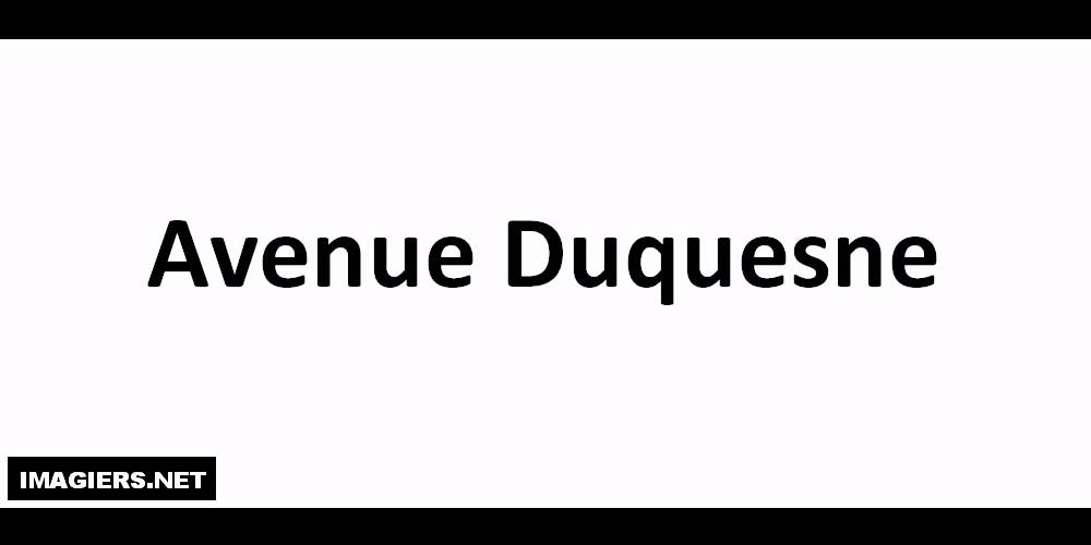 Prononciation = Avenue Duquesne YouTube