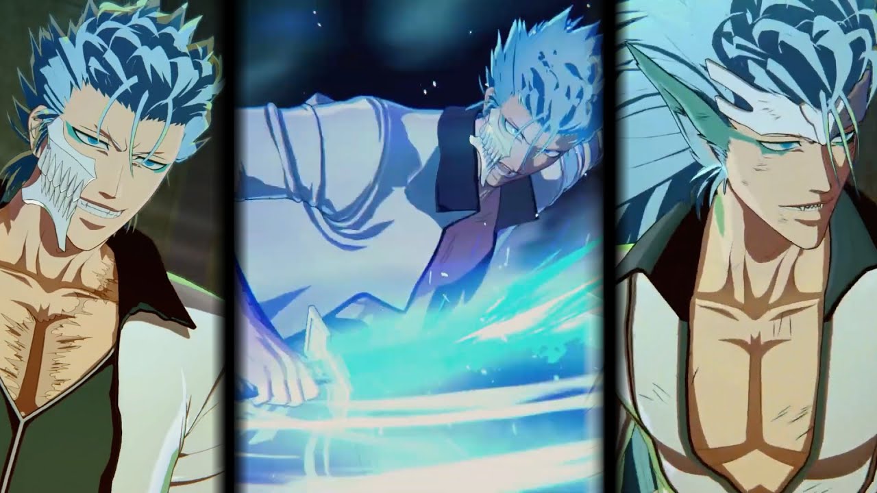 Grimmjow All Ultimates and Transformations in Bleach Rebirth of Souls