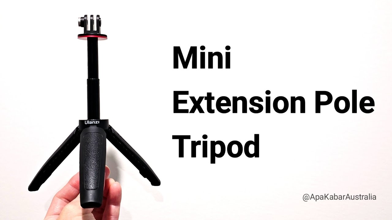 Mini Extension Pole Tripod Ulanzi MT09 Tripod YouTube