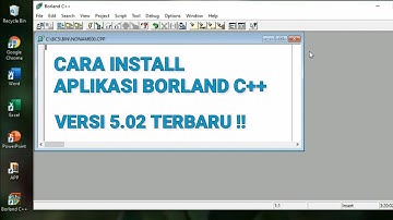 Cara Install Aplikasi Borland C++ versi 5.02 TERBARU !!