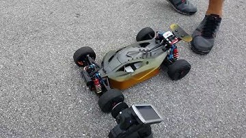 Arrma Typhon 124.9mph 201kph! Top Speed Run Kill Mode Cap Pack prototype #2 Test.