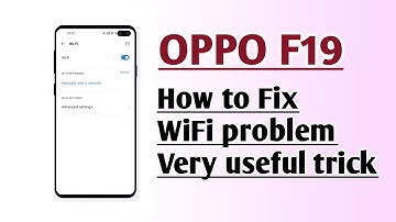 OPPO F19 How to Fix WiFi problem Very useful trick
