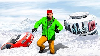 GTA 5  Los Santos SNOW STORM! (MOVIE)