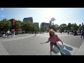 360 degree camera street K-pop dance 3 girls @ washington park