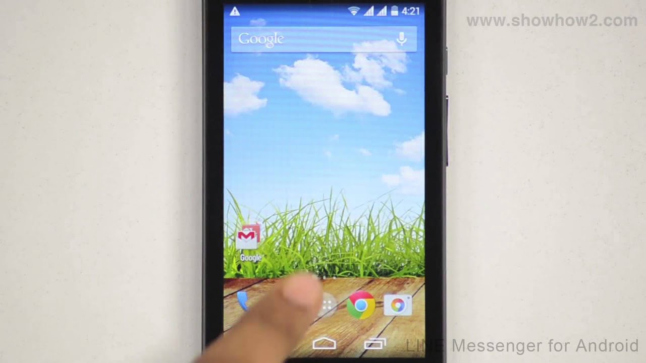 Line Messenger - How To Add And Share A Link On Your Timeline - YouTube