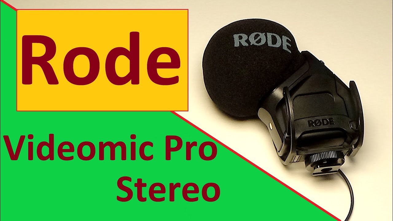 Rode Stereo VideoMic Pro - Do You Actually Need Stereo? - YouTube