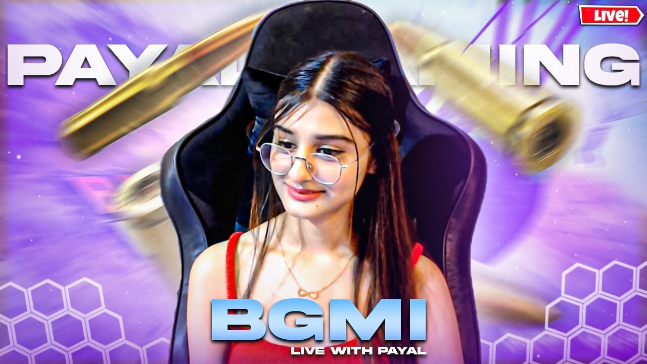 🔥BGMI LIVE with PAYAL GAMING 🔥😍 #s8ul !LOCO - YouTube