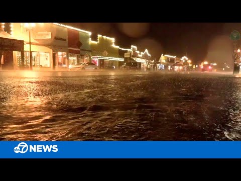 Bay Area storm: Video captures flooding, strong winds, torrential downpours