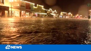 Bay Area storm: Video captures flooding, strong winds, torrential downpours
