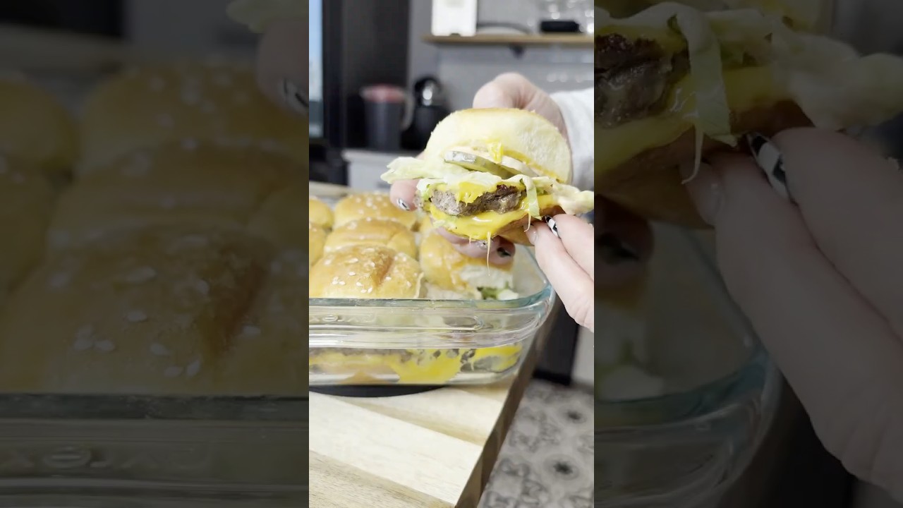 McDonald’s Big Mac Mini Sliders at Home