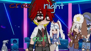 Crazy night out 🤫//countryhumans// GerPol// gacha club// 🍸👯🎶//