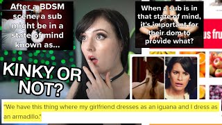 IS THIS ACTUALLY BDSM? | Taking BuzzFeed Kink Quizzes screenshot 5