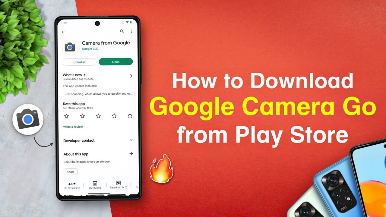 How to Download & Install Google Camera Go (Gcam Go) from Play Store | Any Android
