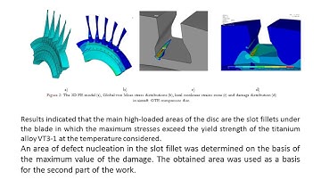 Characterization of the stress strain state in a gas turbine engine compressor disc taking into acco
