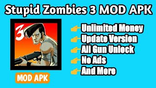 Stupid zombies 3 mod apk unlimited money link in description by all about cars screenshot 4