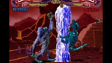 Primal Rage: Blizzard Arcade mode (MAME) Part 1