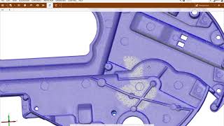 GOM ATOS Q review - Mesh editing with GOM Inspect - Thin mesh