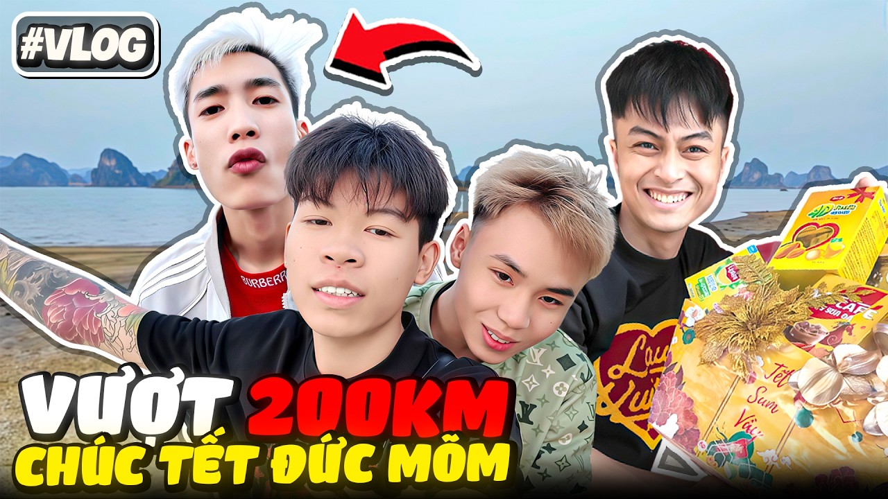 (DailyVlog) Vượt 200Km Thăm Nhà Đức Mõm, Cùng Anh Em Ra Biển Quậy Banh Nóc !!!