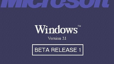 Upgrading from Windows 3.1 Build 26 to 34f